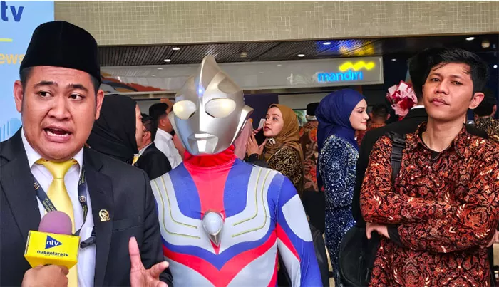 Jamaludin Si ‘Ultraman’ Dilantik jadi Anggota DPR