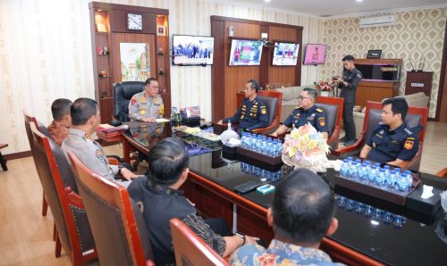 Perkuat Pengawasan di Perbatasan, Kanwil DJBC Kepri Silaturahmi ke Mapolda Kepri