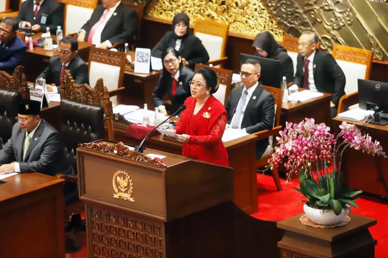 Pidato Perdana Puan Maharani Setelah Terpilih Lagi Jadi Ketua DPR