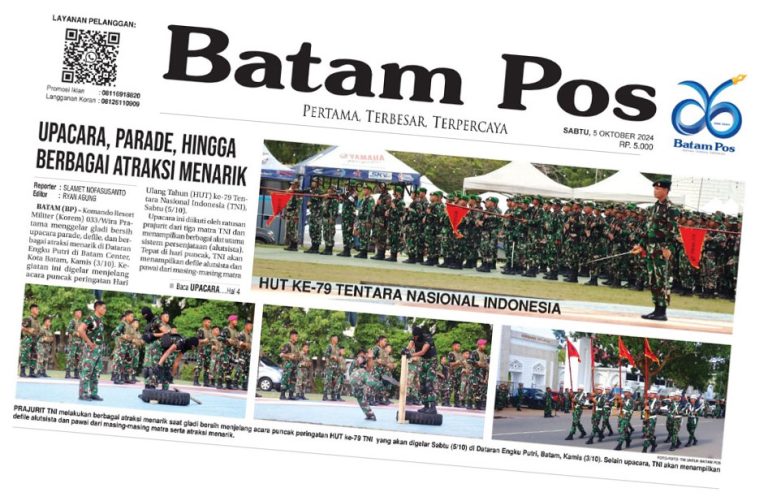 HUT ke 79 TNI; Upacara, Parade, hingga Berbagai Atraksi Menarik