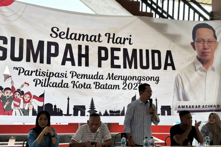Diskusi dengan Amsakar, Anak Muda Seibeduk Dambakan Fasilitas Olahraga hingga Kesempatan Kerja