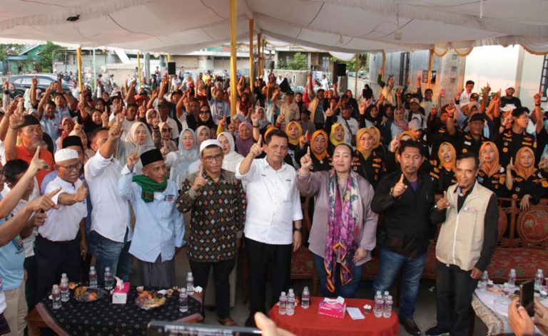 Warga Tanjung Riau Batam Kompak Dukung Ansar Ahmad Lanjut Jadi Gubernur Kepri