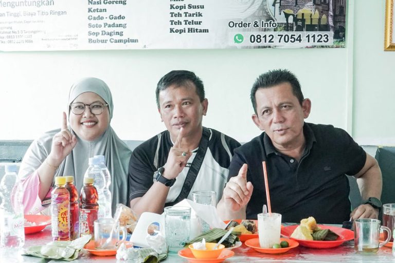Makan Bareng Masyarakat, Ansar Ahmad Sosok Pemimpin yang Merakyat