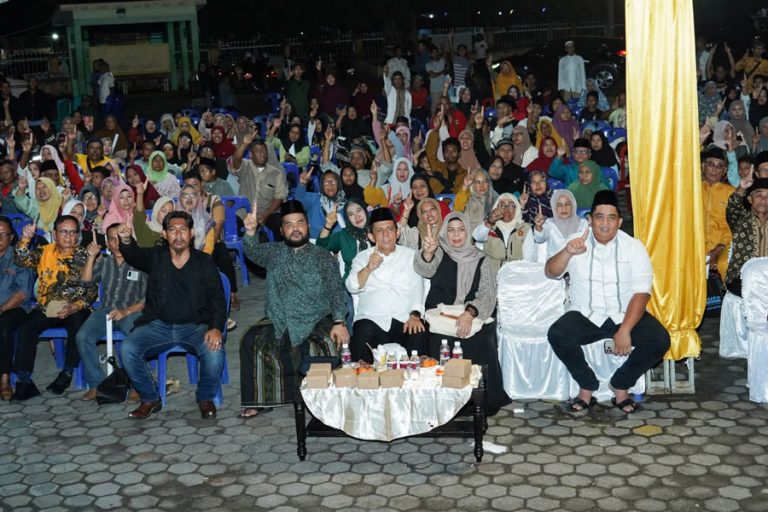 Semringah! Masyarakat Antusias Sambut Ansar Ahmad Kampanye di Bintan Pesisir