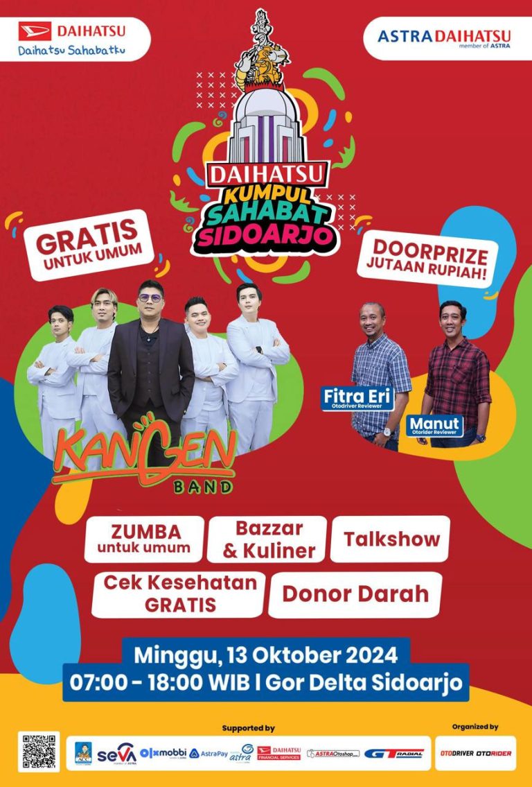 Seru Bareng di Daihatsu Kumpul Sahabat Sidoarjo: