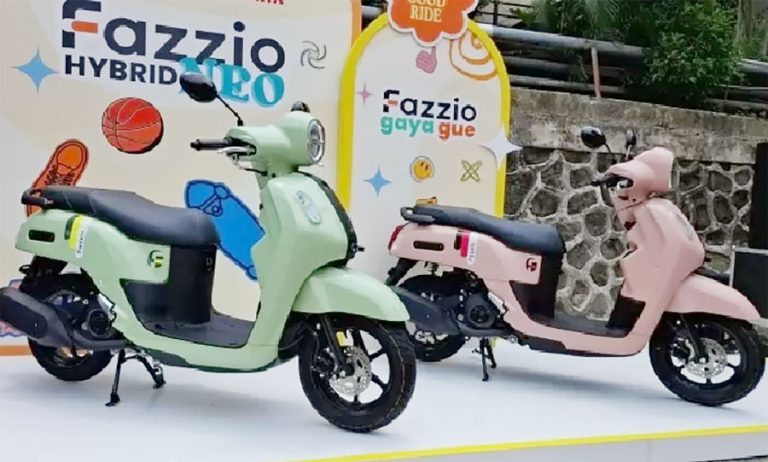 Warna Baru Yamaha Fazzio Lebih Stylish