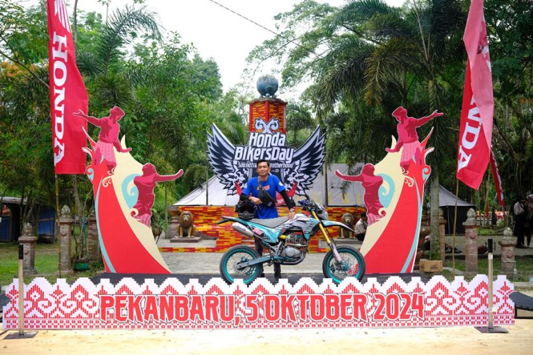 Bikers Kepri Ramaikan Honda Bikers Day Sumatera 2024