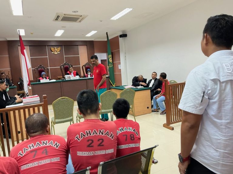 Jaksa Nilai Terbukti Selundupkan 1 Kg Sabu, WNA Malaysia dan Nelayan Batam Dituntut 20 Tahun