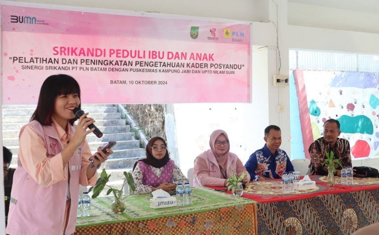 Konsisten Peduli Isu Stunting, Srikandi PLN Batam Beri Pelatihan Kader Posyandu