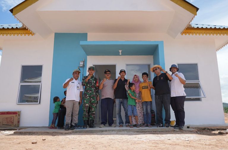 4 KK Telah Bergeser ke Hunian Tetap di Tanjung Banun