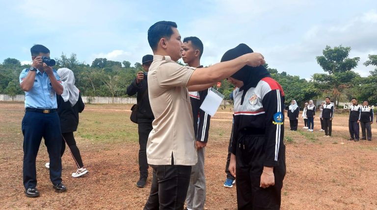 Puluhan Remaja dan Santri di Bintan Dilatih Bela Negara