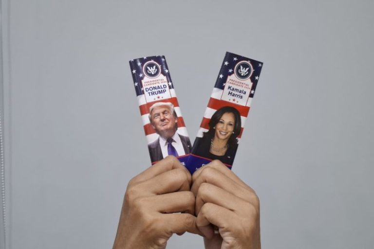 Harris dan Trump Bersaing Ketat dengan Selisih Suara 1 hingga 3 Persen