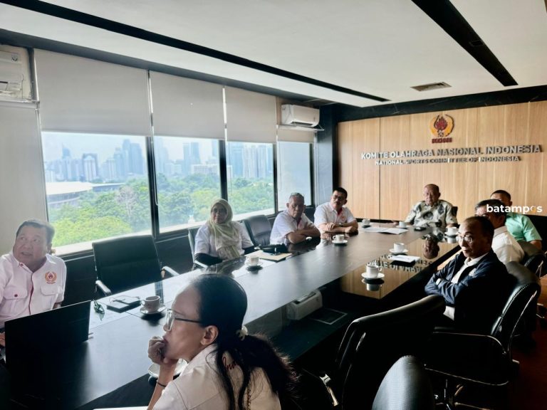 KONI Pusat Tunjuk KONI Kepri jadi Tuan Rumah Penyelenggaraan Rapat Koordinasi Nasional