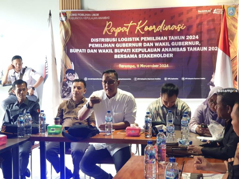KPU Anambas  Siapkan 10 Kapal untuk Distribusi Logistik ke Kecamatan-Kecamatan