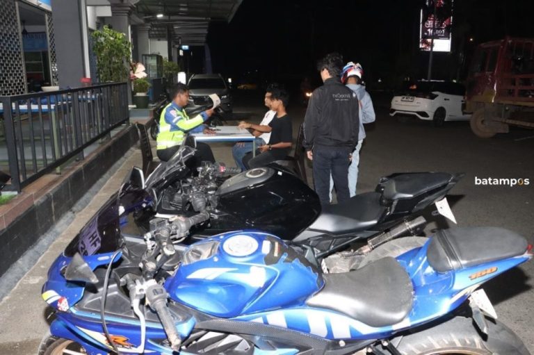 Pembalap Liar Langsung Ditilang di Tempat