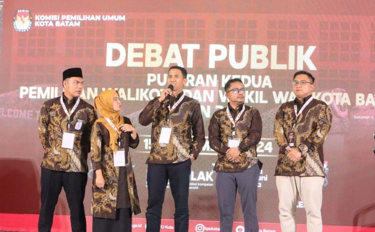 KPU Batam Kaji dan Evaluasi Pergantian Debat Kedua Pilkada 2024