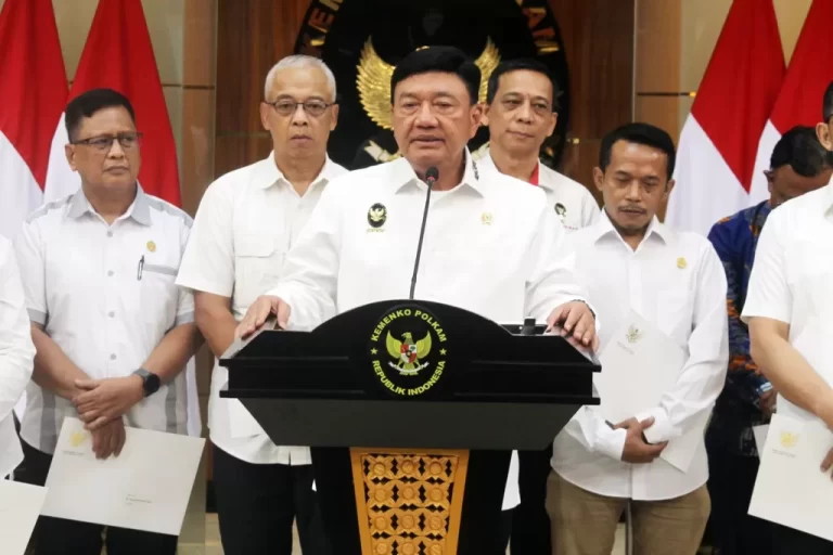 Menko Politik dan Keamanan Tegaskan Tak Ada Toleransi dalam Pemberantasan Judi Online