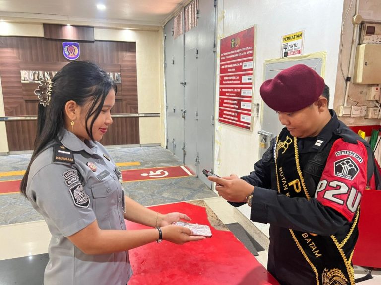 Cegah Masuknya Ponsel ke dalam  Tahanan, Rutan Batam Hadirkan Inovasi “Tangkap”
