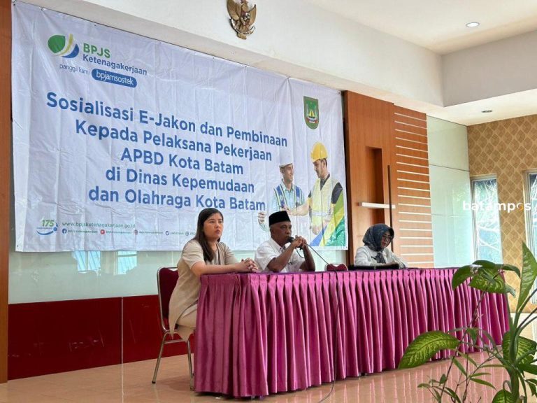 E-Jakon Permudah Pendaftaran Pekerja Proyek APBD di Kota Batam