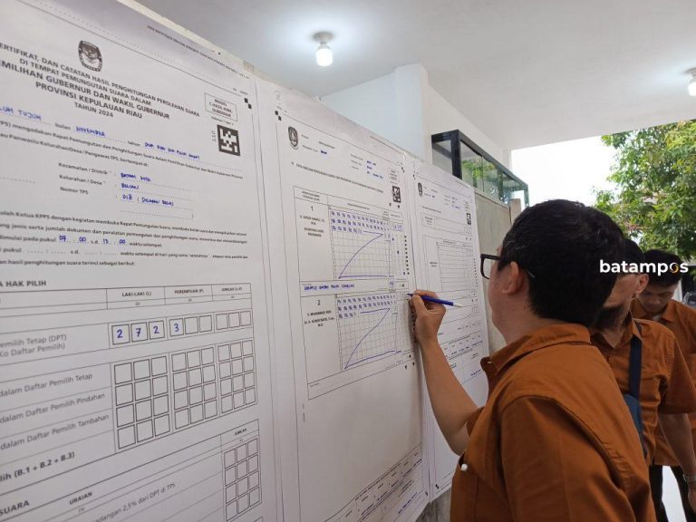 Amsakar-Li Claudia Menang di TPS 18 KDA, Partisipasi Pemilih Menurun