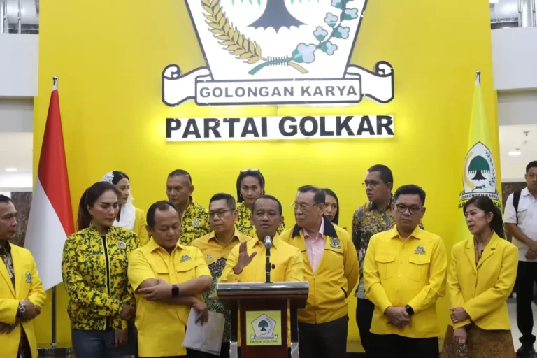 Ini Susunan Lengkap Pengurus DPP Partai Golkar 2024–2029 yang diumumkan Bahlil di Jakarta, Tak Ada Nama Jokowi