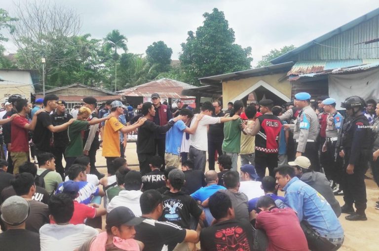 Tim Gabungan Kembali Gerebek Kampung Aceh, 88 Orang Positif Mengkonsumsi Sabu
