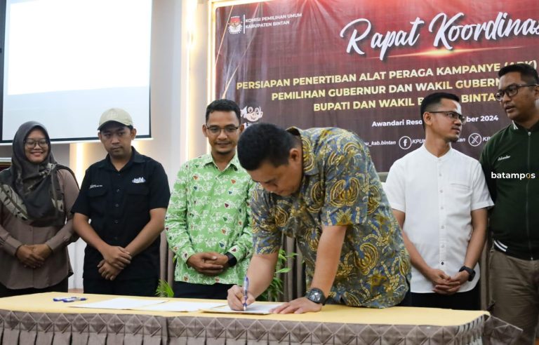 Hadiri Rakor Persiapan Penertiban APK di Bintan, Ronny Minta Semua Ikut Aturan