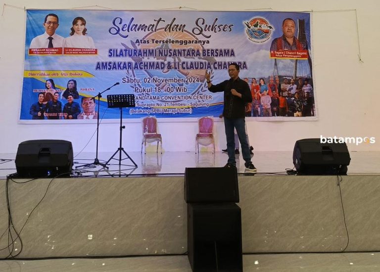 Silaturahmi Nusantara, Pasangan Amsakar-Li Claudia Kuatkan Dukungan di Sagulung
