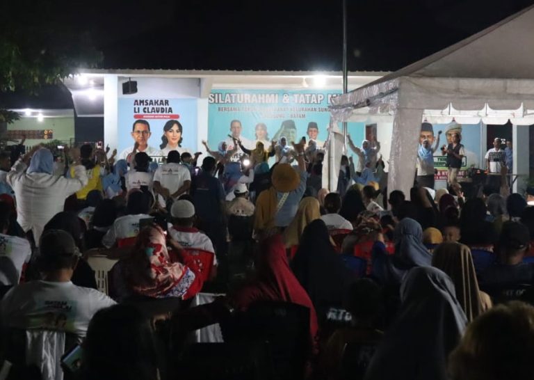 Dapat Dukungan dari Warga Griya Permai Sagulung, Amsakar Yakin Raih Kemenangan