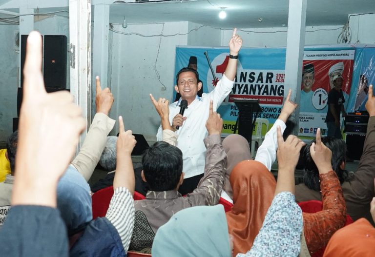 Singkep Barat Bersatu, Ansar Ahmad Didukung Penuh untuk Lanjutkan Kepri Lebih Baik