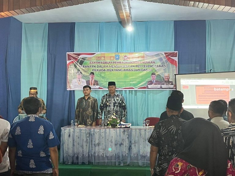 Kumpulkan Paguyuban Warga Perantau, Bupati Anambas Minta Jaga Kedamaian Jelang Hari Pencoblosan