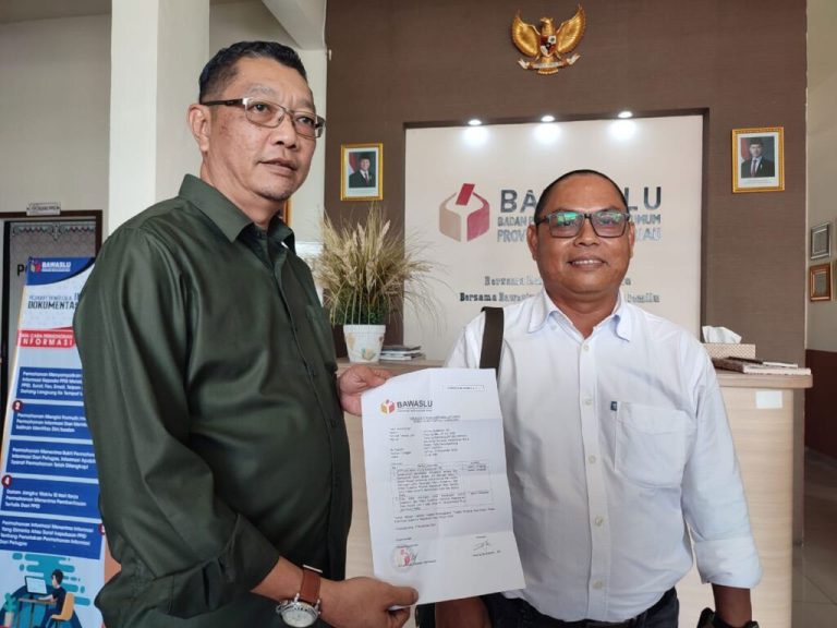 Dugaan Terjadi Money Politics, Tim Ansar-Nyanyang Lapor ke Bawaslu