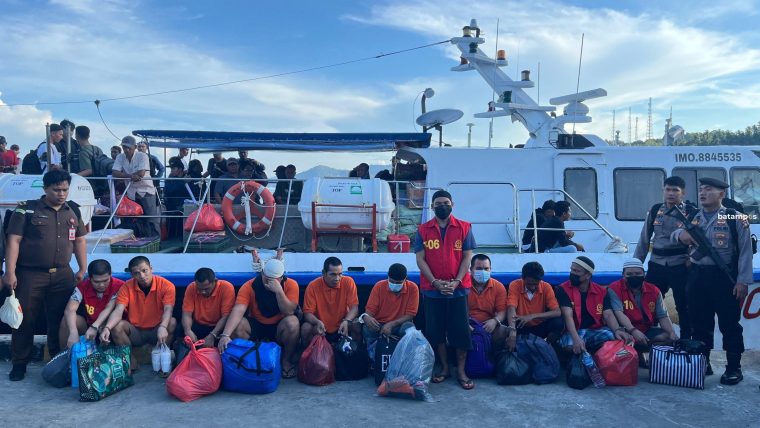 Jaksa Pindahkan Sebelas Tahanan ke Rutan Tanjungpinang