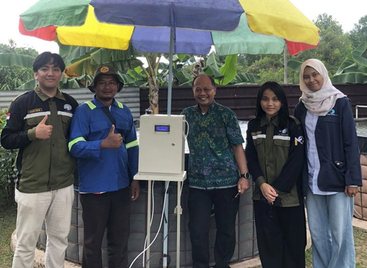 Mekatronika Polibatam Bantu Peternak Nila