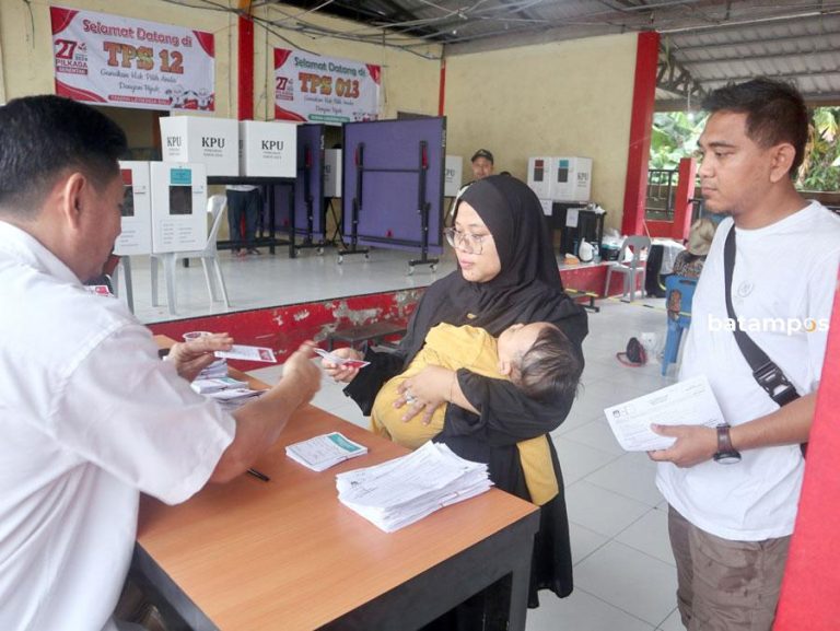 Partisipasi Pemilih pada Pilkada Batam, Rendah