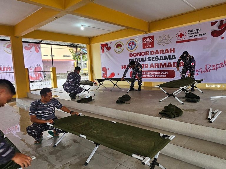 Peserta Dapat Sembako, INTI Karimun Gelar Aksi Sosial Donor Darah