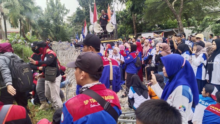 Gubernur Belum Tetapkan UMSK Batam 2025, Buruh Kecewa