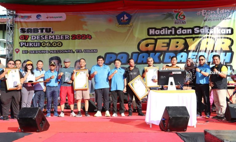 Gebyar Pajak Daerah di Bintan Dimeriahkan Jenita Janet hingga Doorprize Menarik