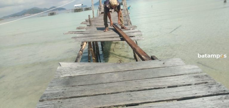 Banyak Makan Korban, Dishub Anambas Bangun Ulang Pelabuhan Kusik Dengan Nilai Rp 1,8 Miliar