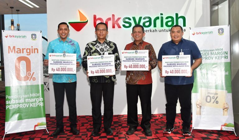 Sukses Dukung UMKM Naik Kelas Melalui Pembiayaan Nol Margin, Pemprov Kepri Tambah Pagu Subsidi ke BRK Syariah