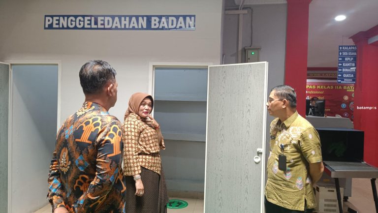 Inspektur Wilayah I Itjen Kemenkumham RI Berikan Penguatan di Lapas Kelas II A Batam