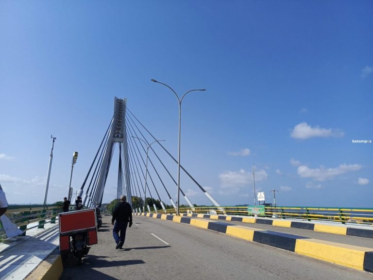 Polsek Sagulung Siapkan Pos Pengamanan Natal dan Tahun Baru di Jembatan I Barelang