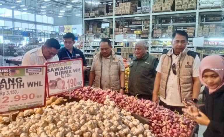 Bapanas dan Satgas Pangan Polri Sidak Keamanan Pangan di Batam, Ini Temuannya
