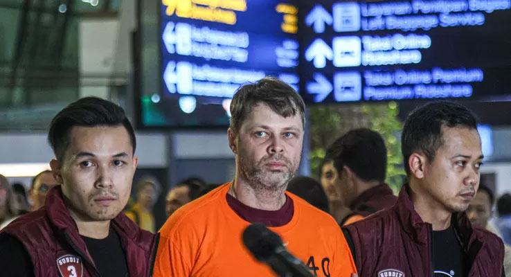 Roman Nazarenco, Buron Lab Narkoba Ditangkap di Thailand