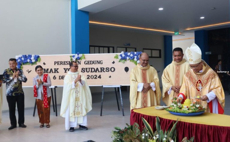 Gedung Baru SMA Katolik Yos Sudarso Diresmikan, Ada Ruang Podcast dan Dua Ballroom