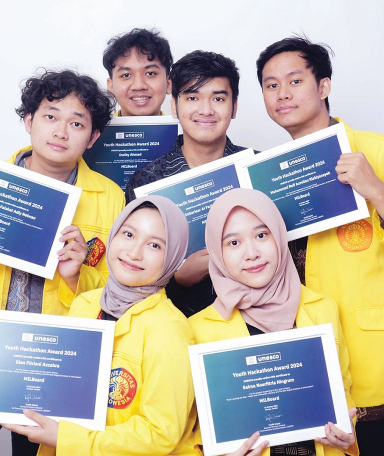 Tim MILBoard dari UI Jadi Juara UNESCO Youth Hackathon 2024