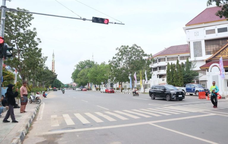 Pelican Crossing Depan Kantor Walikota Batam Efektif Beroperasi Hari Ini