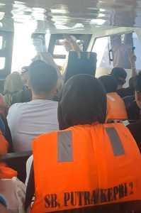 Hilang Kendali Akibat Selang Hidrolik Putus, Speedboat Punggur – Uban Nyaris Tenggelam