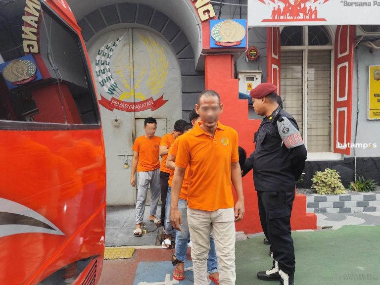 Rutan Pindahkan Puluhan Napi ke Lapas Tanjungpinang
