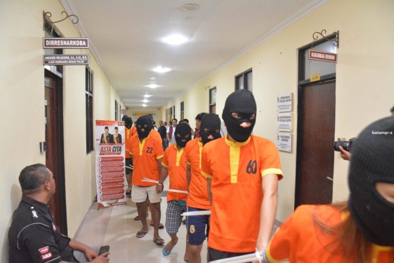 Ditresnarkoba Polda Kepri Musnahkan Narkoba Hasil Tangkapan Selama 2 Bulan